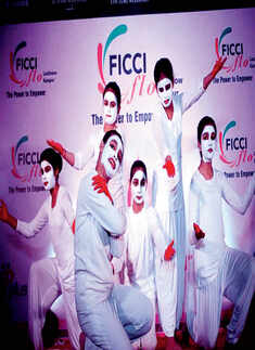 Members of the Ashish Dance Group performing