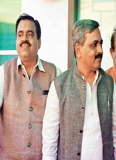 Satish Upadhyay during the Eid-al-Adha celebrations