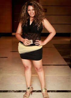 Anita Kholay during the party