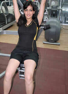 Gold gym photoshoot