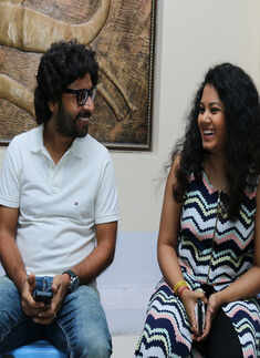 Joy Sarkar and Anwesha Dutta Gupta at the music launch