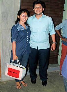 Apoorva and Hari at the launch