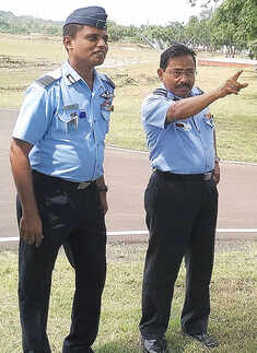 Group Captain M.Yunus and Air Commodore S.K.Dey