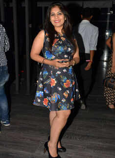 Grooving to B'wood tunes