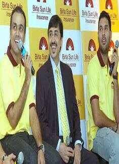 Virender Sehwag, Ajay Kakar and Yuvraj Singh