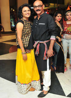 Dandiya night in the city