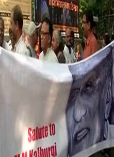 Writers march in protest