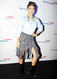 Jacqueline @ British Airways' launch party