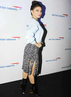 Jacqueline @ British Airways' launch party