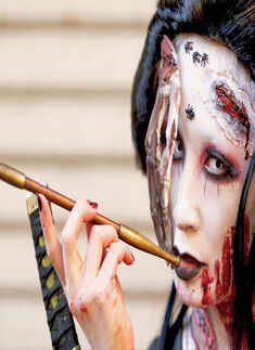 Kawasaki hosts Halloween parade