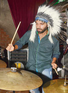 Riya Sen @ Caf&eacute; launch