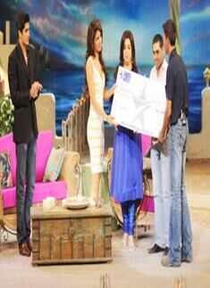 Priyanka Chopra, Vijender Kumar, Farah Khan Pics