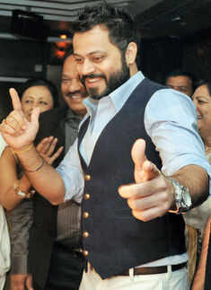 Retro style b'day party