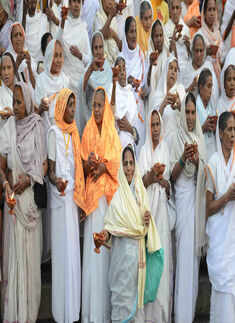 Widows celebrate Diwali