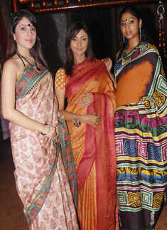 Unveiling of Saree collections