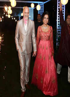 Bindu, Sanjeev&rsquo;s wedding reception