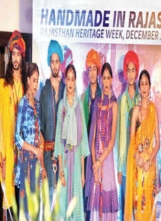 Rajasthani fashion @ Bikaner House