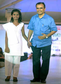 Celebs walk the ramp