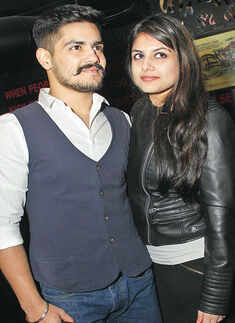 Grooving to funky tunes