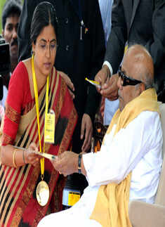 M Karunanidhi