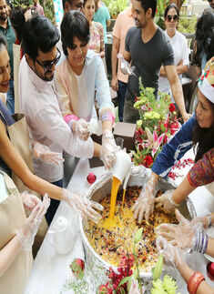 Ram Charan @ Vegan Healthy Menu launch