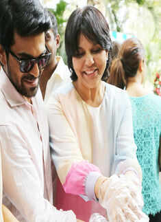 Ram Charan @ Vegan Healthy Menu launch