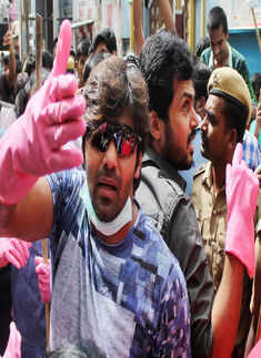 K-town cleans up Chennai streets