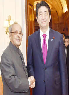 Japan PM in India on 3-day visit