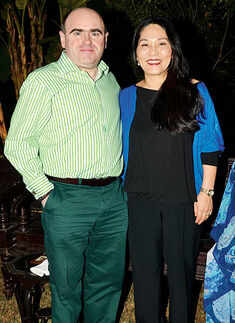 Sherry hosts Dinner Party