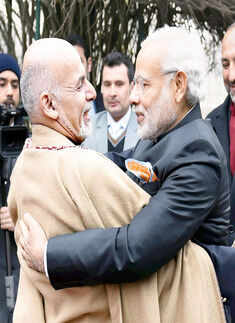 Modi meets Afghan President