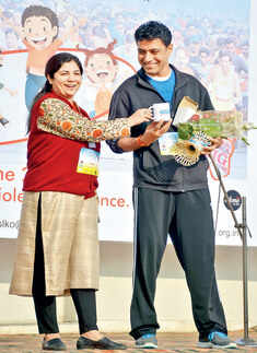 Walkathon in the city