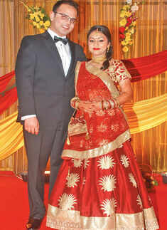 Aindra and Neeti&rsquo;s wedding reception