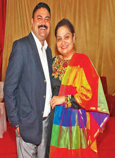 Aindra and Neeti&rsquo;s wedding reception