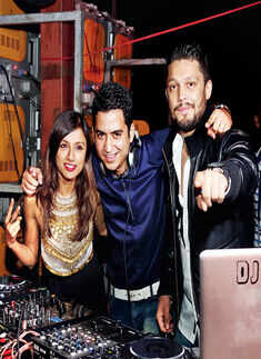 Celebs @ New Year party