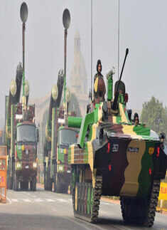 67th Republic Day Parade: Rehearsal