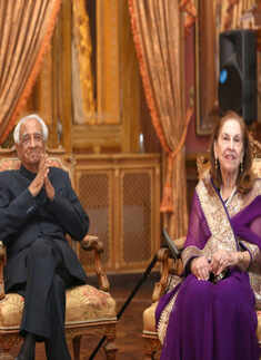 Air Cheif Marshal Idris Latif and Begum Bilkees Latif