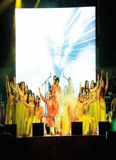 Sunidhi Chauhan performs at Hysteria