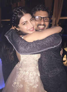 Shruti Haasan&rsquo;s b&rsquo;day celebration