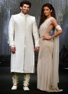 Katrina & Aditya walk the ramp