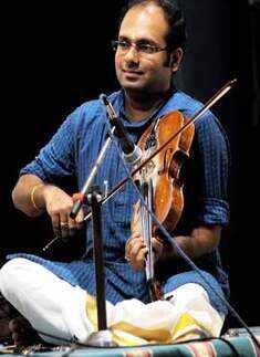 V.V.S Murari playing Violin