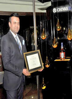 Socialites at a party