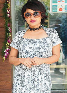 Socialites at a brunch party