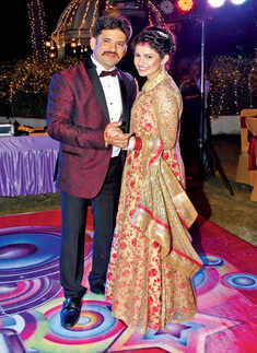 Abhinav & Radhika&rsquo;s wedding reception