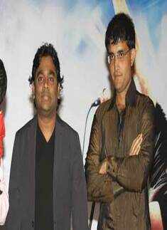Ganguly, Rahman at press meet