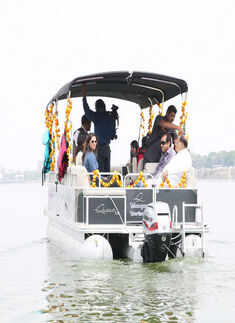 Sania Mirza launches Luxury Yacht