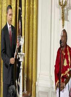 Obama celebrates Diwali