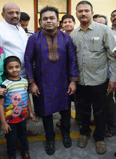 Rahman @ felicitation ceremony