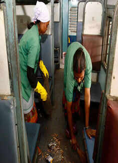 Railways launch online 'clean my coach' service