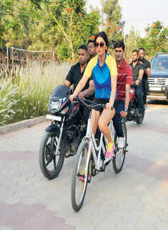 Celebs @ Infinity Ride