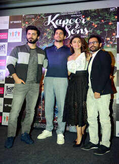 Kapoor & Sons Promotions